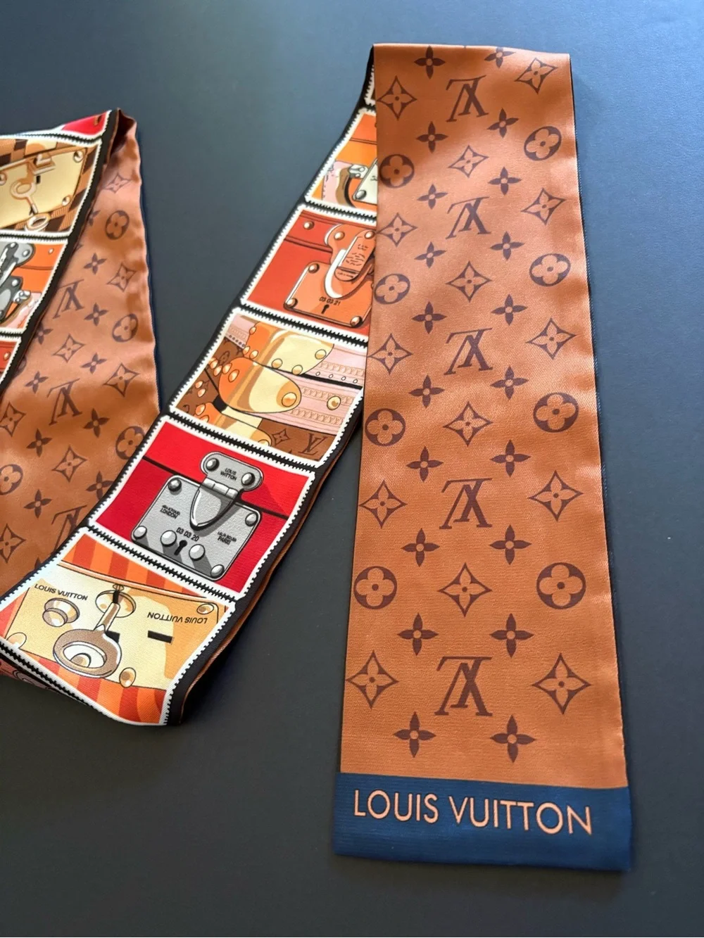 Fashion Silk Long Scarf Twilly